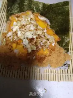 Make Meat pine egg rolls step 4