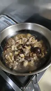 Make Chicken stew mushrooms step 6