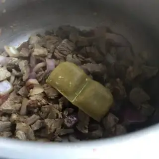 Make curry beef cover step 5
