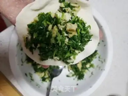 Make A white radish egg pie step 8