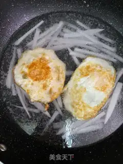 Make Omelon radish soup step 5