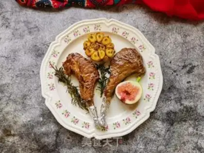 Make Rosemary garlic and French lamb chops step 9