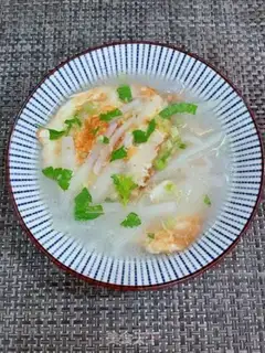 Make Omelon radish soup step 7
