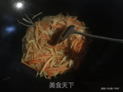 Make Potato carrots step 2