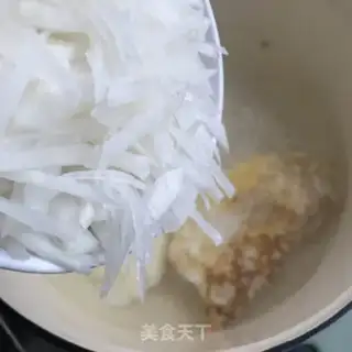 Make Shrimp omelet soup step 4