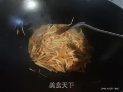 Make Potato carrots step 3