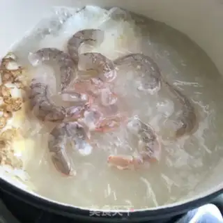 Make Shrimp omelet soup step 7
