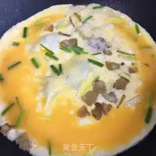 Make Autumn fried eggs dry step 6