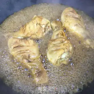 Make Chicken leg with sauce step 4