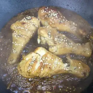 Make Chicken leg with sauce step 5