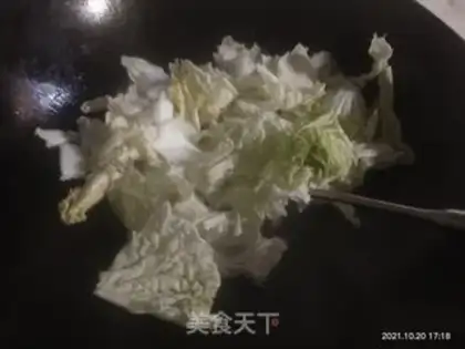 Make Clear the cabbage step 2