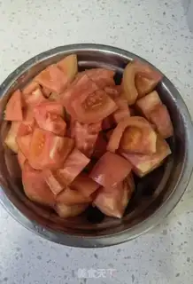 Make Tomato fried head step 0