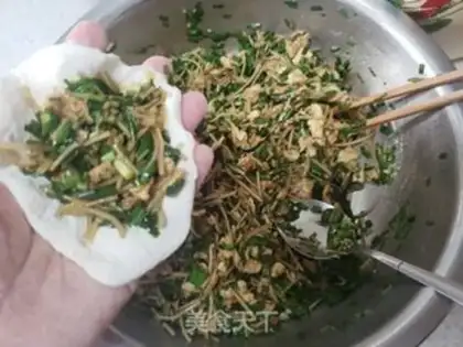 Make An egg and water bun step 11