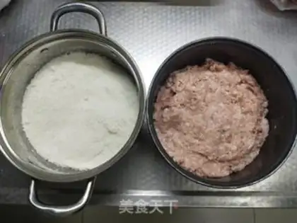 Make Shandong meatballs step 3