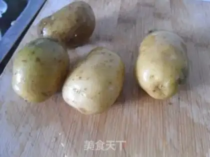 Make Cheese egg sour mashed potatoes step 0
