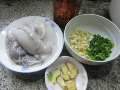Make A saliva squid step 0