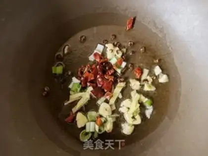 Make Shrimp-skinned cabbage step 4