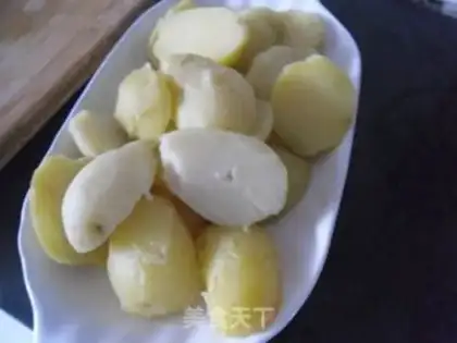 Make Cheese egg sour mashed potatoes step 3