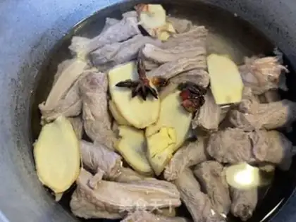 Make Cow pit radish step 2