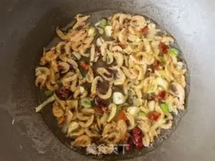 Make Shrimp-skinned cabbage step 8