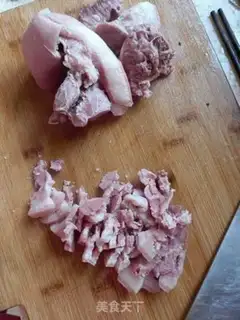 Make Spicy pork step 1