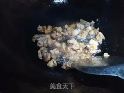 Make Molybdenum pepper steamed pheasant step 3