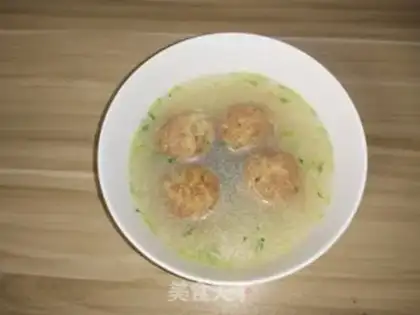Make Shandong meatballs step 12