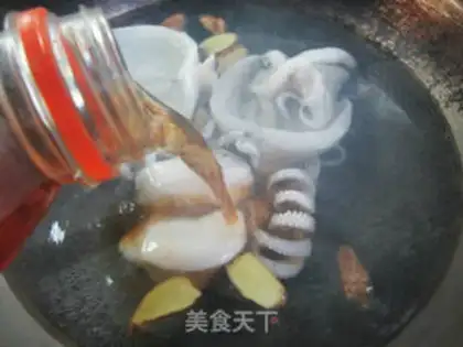 Make A saliva squid step 7