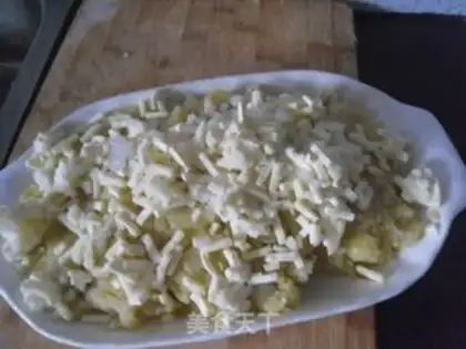 Make Cheese egg sour mashed potatoes step 11