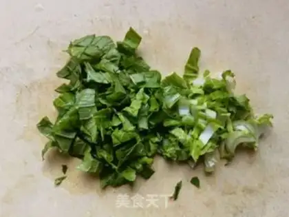Make Pickle egg pancakes step 1