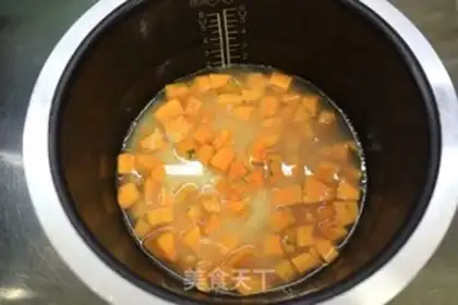Make Pumpkin rice step 5
