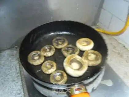 Make Cooking mushrooms step 7
