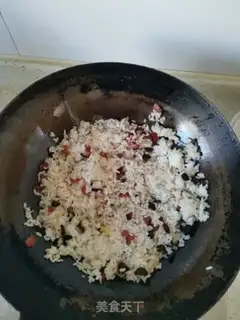 Make Weenie fried rice step 2