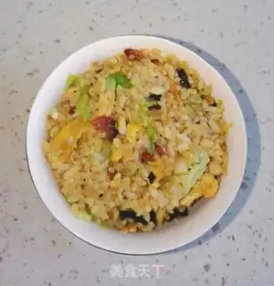 Make Weenie fried rice step 3