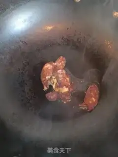Make Sausage, red and yellow step 1