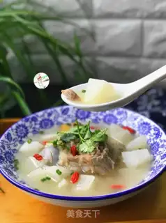 Make The radish soup step 12