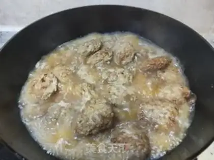 Make Pork omelet step 22