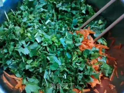 Make Collapse carrots step 1