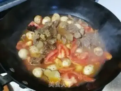 Make Tomato beef step 8