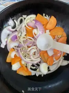 Make Homemade little fried meat step 4