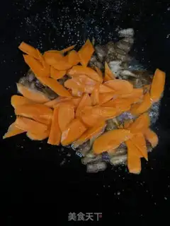 Make Carrot makes five flowers step 5