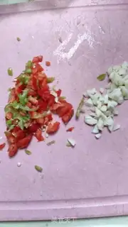 Make Egg sauce cucumber step 4