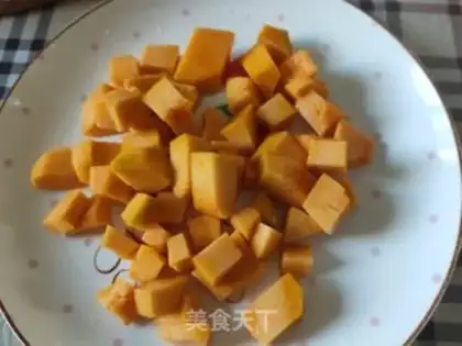 Make Pumpkin soy sauce step 1