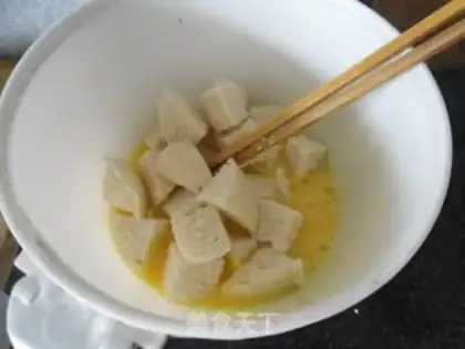 Make Fried bunhead step 1