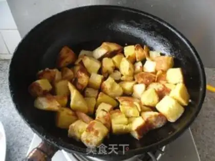 Make Fried bunhead step 5