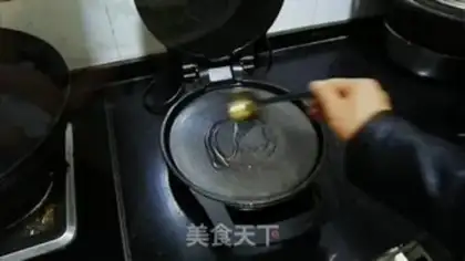 Make Vegetable milk eggcake step 6