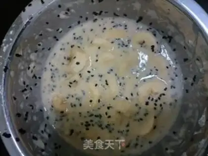 Make Banana omelet step 6