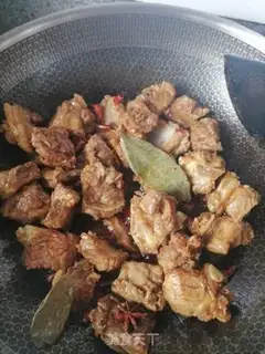 Make Potato burn ribs step 3