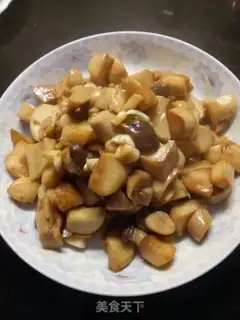 Make Garlic abalone step 6