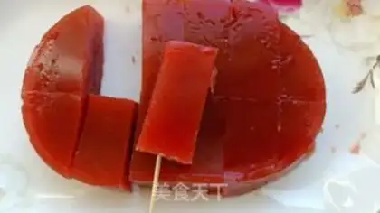Make A mountain cake step 8